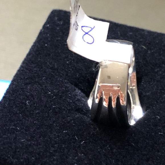 KING BABY STUDIO Sterling Silver FLEUR DE LIS Ring - Picture 5 of 7